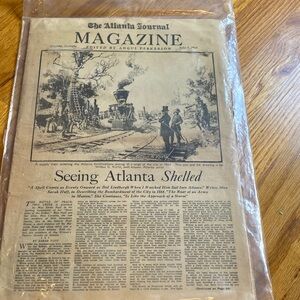 Vintage Atlanta Journal Magazine from July 8th, 1934